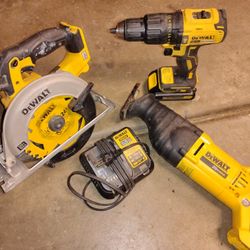 DeWalt 20V Lithium Battery Tools