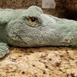 Alligator stuffed animal 38"