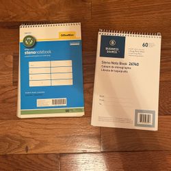Steno Notebooks