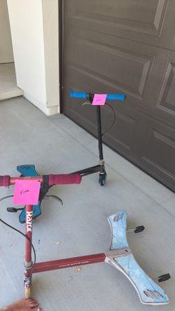 Free Foot scooter x2