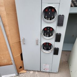 3 Meter Panel 125 Amp