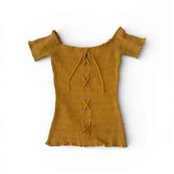 Medium Ambiance Apparel Women's Yellow Corset