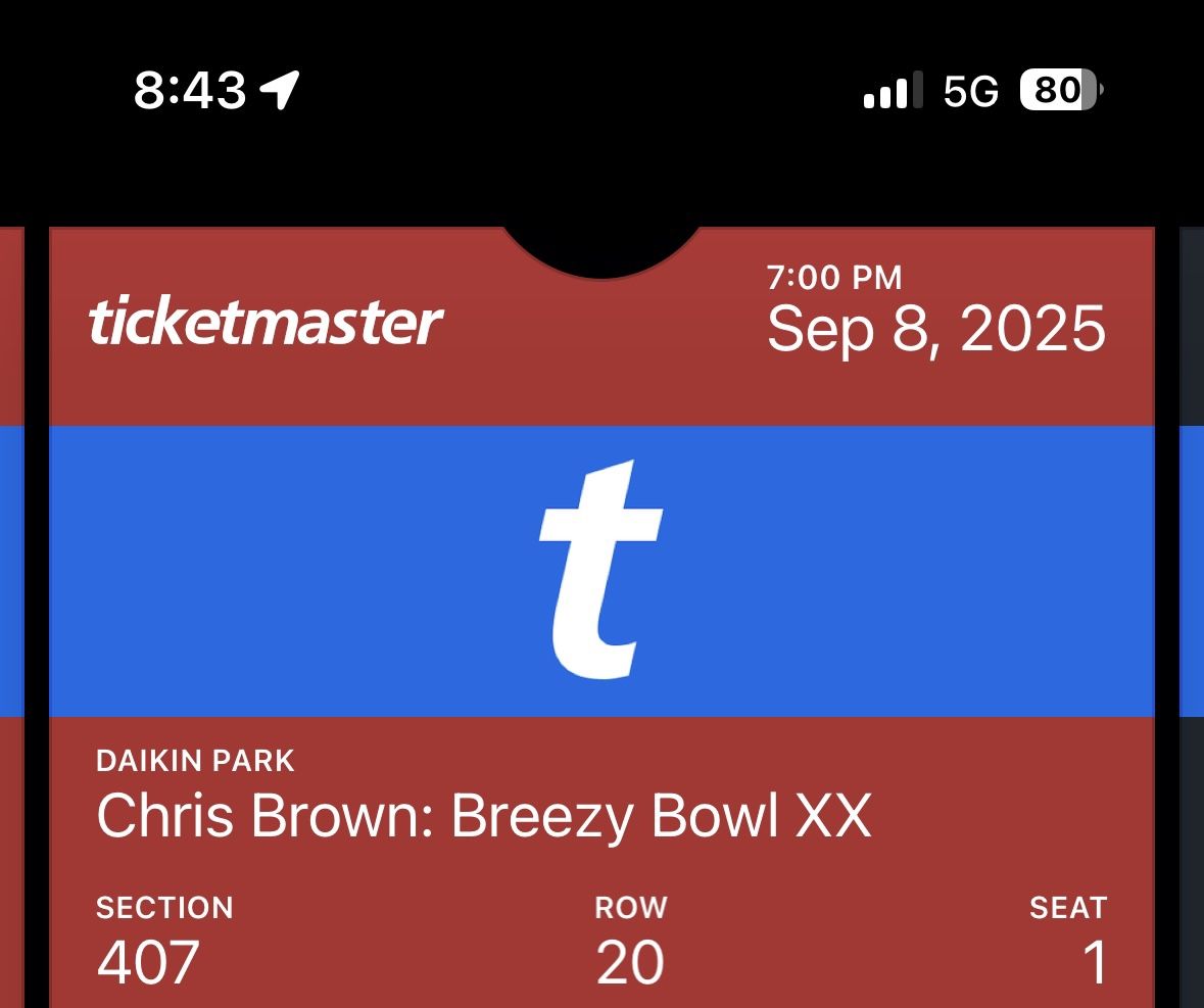 Chris Brown Tickets