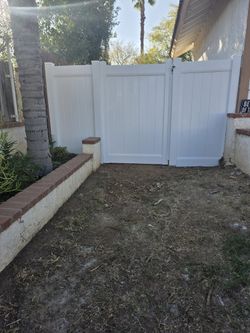 Vinyl Fence