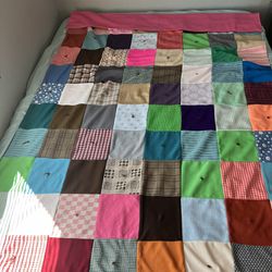 Colorful Handmade Quilt 