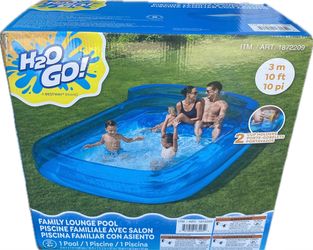H2OGO! Inflatable Family Lounge Pool Item 1872209 | Model 54578E