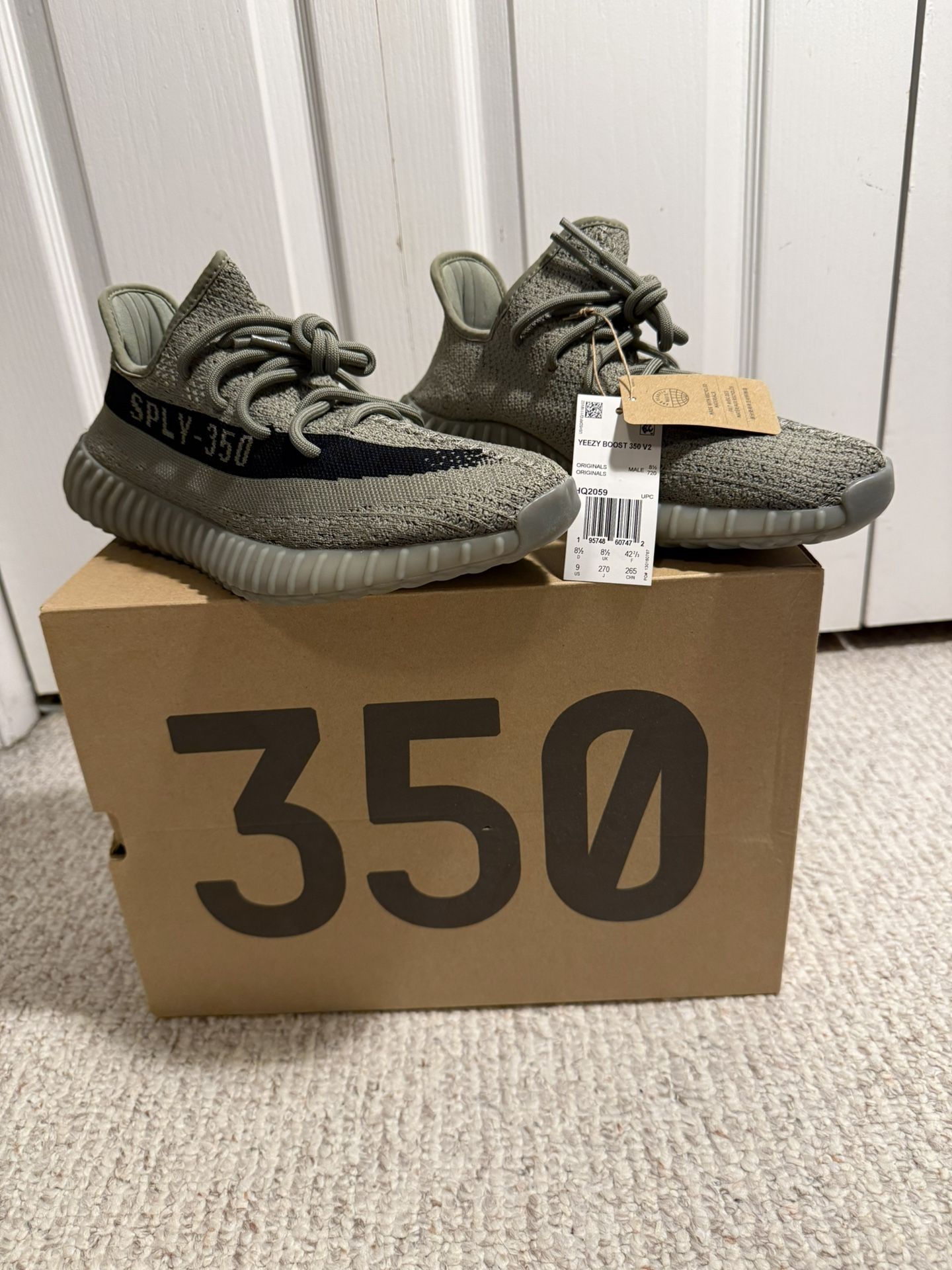 Adidas Yeezy Boost 350 V2 Granite Size 9 Brand New