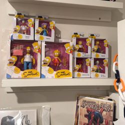 Simpson Action Figures All Sealed