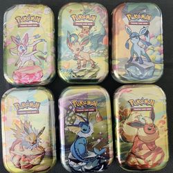Pokemon Prismatic Evolutions Mini Tins