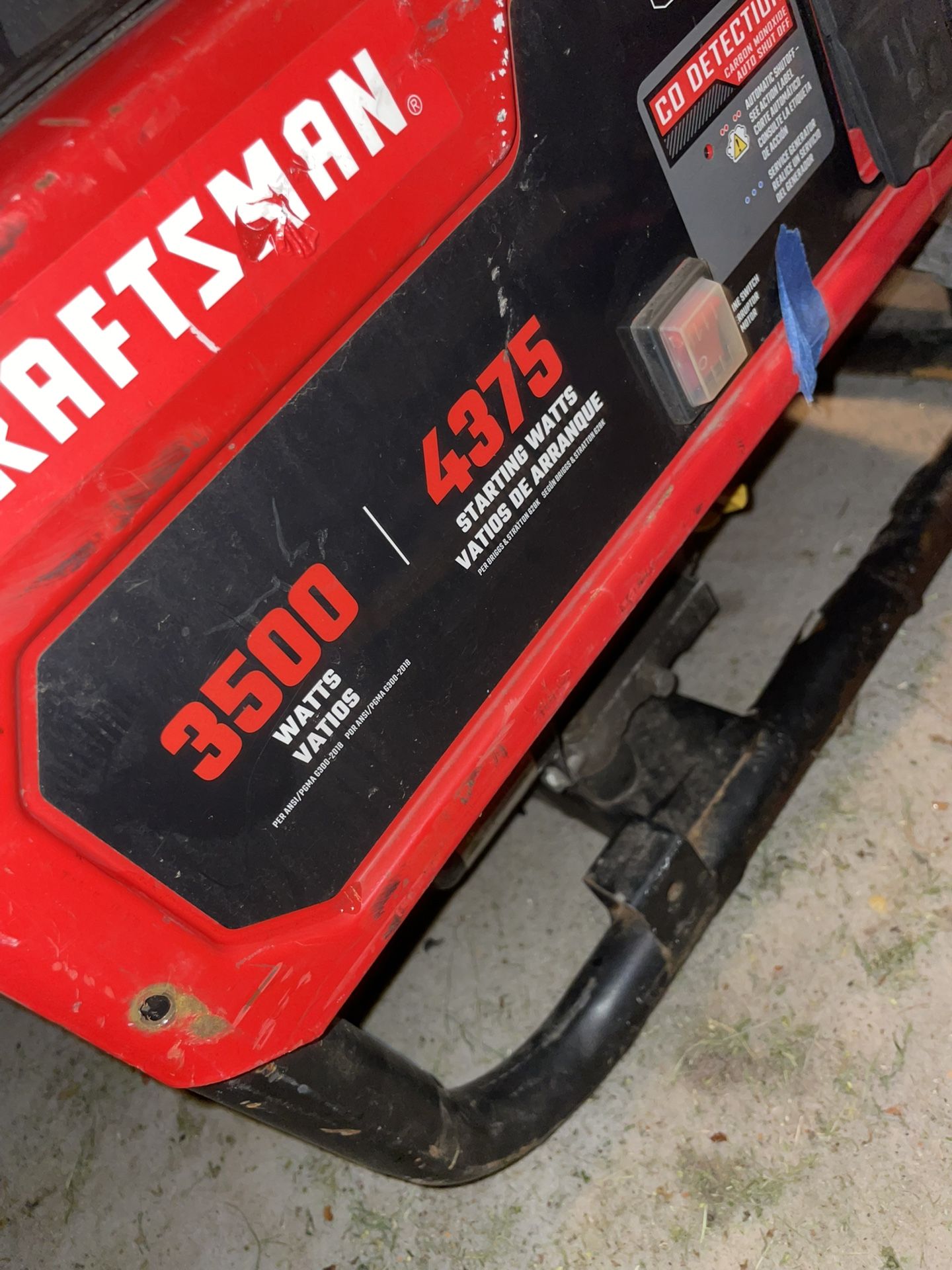 Craftsman 3500 Generator