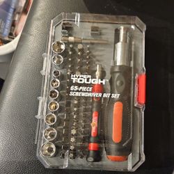 65 Piece Screwdriver Bit Set