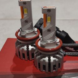 9005 LED Headlight Bulbs, 350% Brighter, HB3 LED High Beam, Mini Size LED Headlight Conversion Kit, 6000K Cool White