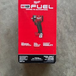 Milwaukee M18 FUEL 2854-20 3/8" Compact Impact Wrench w/ Friction Ring - Sealed
