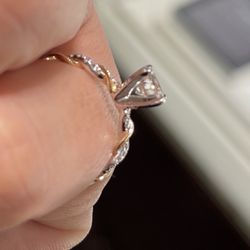Radiant Diamond Engagement Ring