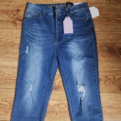 NWT Anti Nobody Women's Distressed Jogger Jeans Size 13/14