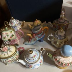 Mini Porcelain Tea Pots