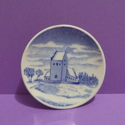 Vintage Rorstrand Sweden Blue White Trinket Dishes 3” - Good Condition. 