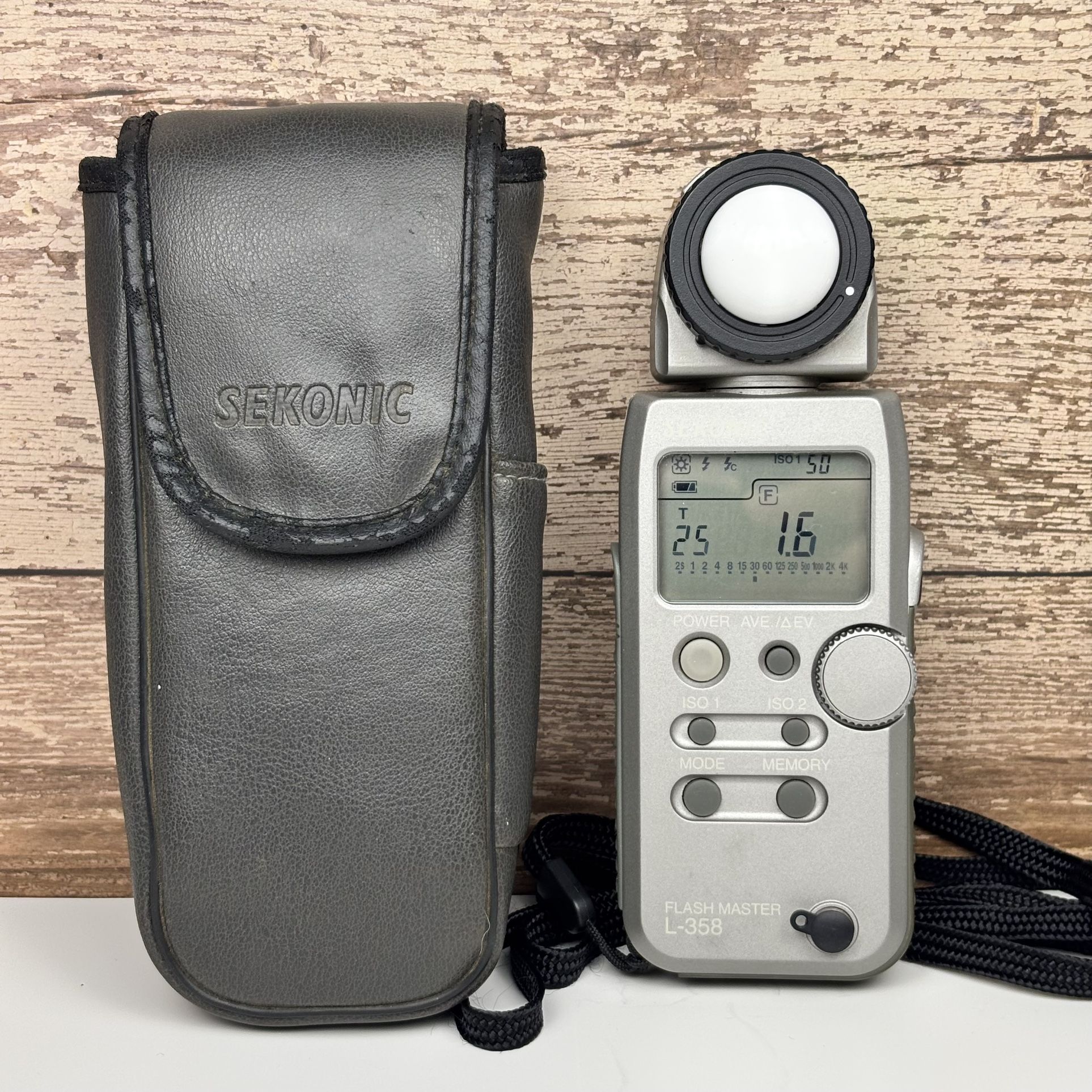 SEKONIC Flash Master L-358 Digital Photography Light Meter