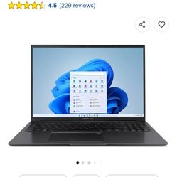 ASUS - Vivobook 16 16" FHD+ Laptop - AMD Ryzen 7 with 16GB Memory - 1TB SSD - Indie Black