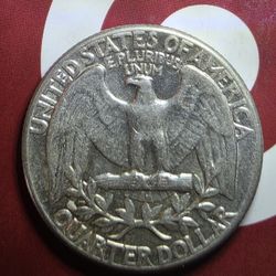 1963 Type B Error Silver Quarter Uncirculated Coin