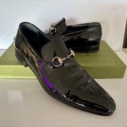 Men’s Gucci Patent Leather Shoes