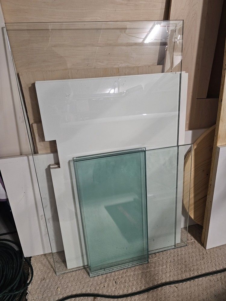Glass Shelves Free To Good Home 