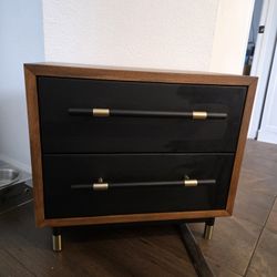 Oberlin Nightstand. NEW Crate And Barrel