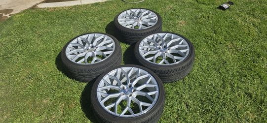 Nice 20 inch Rims Five Lug 5x114 New Tires