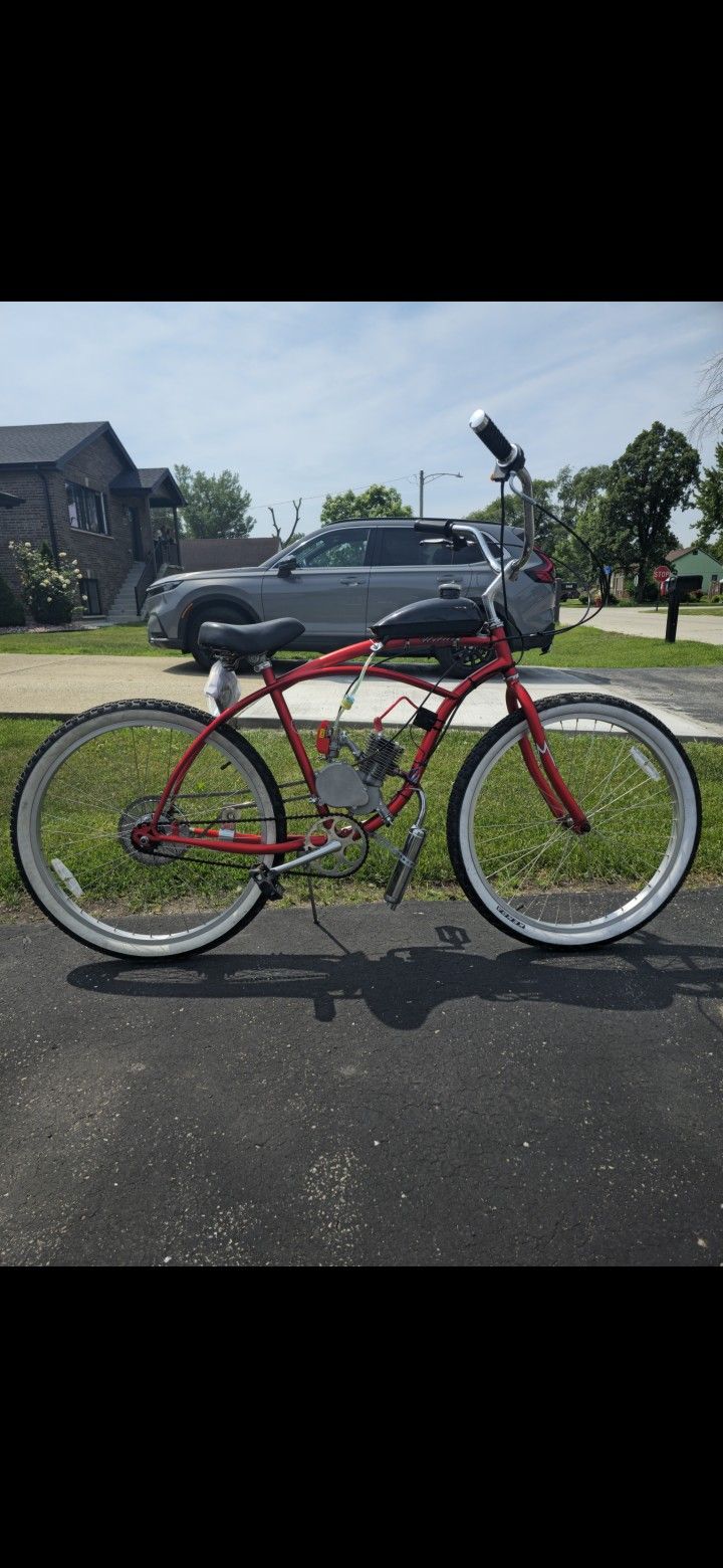 NEW 100CC CRUISER MOTORIZED BICYCLE