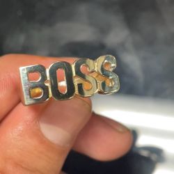 Boss Ring Size 9.5 5 Grams 10k