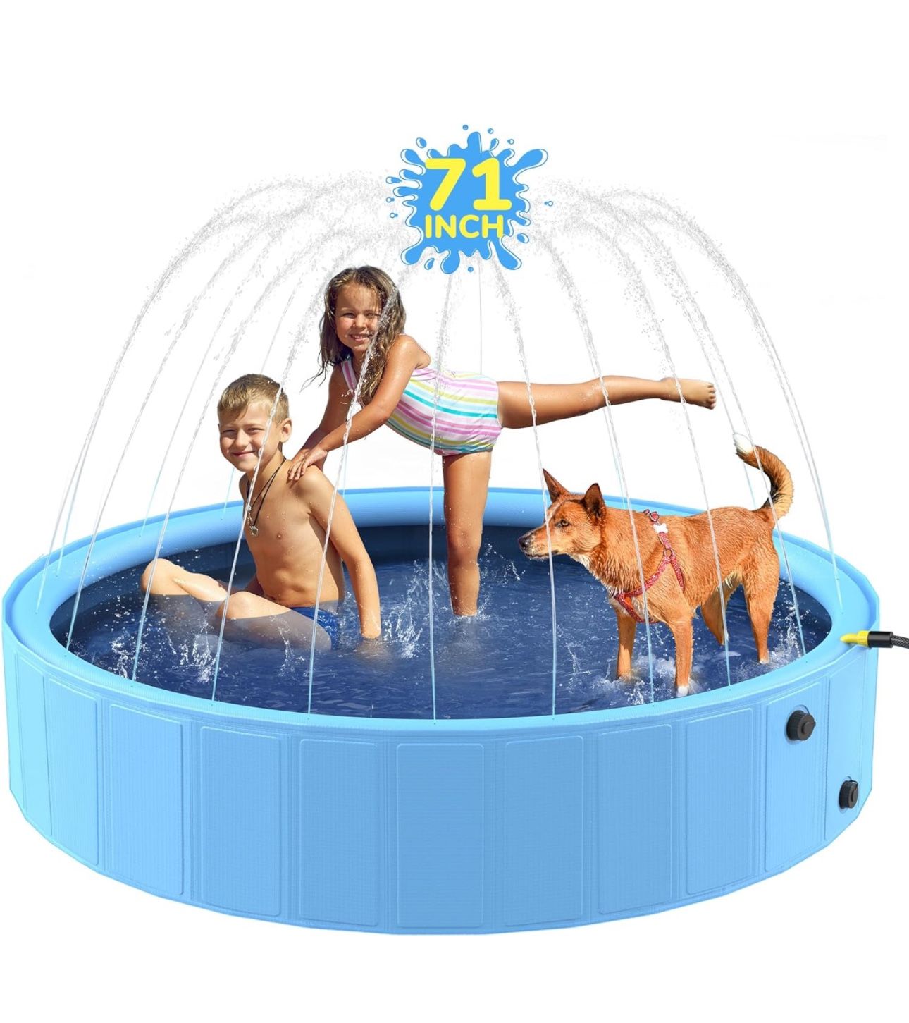 71'' Foldable Dog Pool