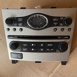 AC Heat and Audio Control w Dual Zone G35 / G37