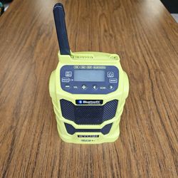 Ryobi One+ jobsite radio