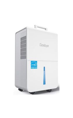 Gasbye 4500 Sq.Ft. 2026 Energy Star Dehumidifier for Basement & Large Rooms with Drain Hose, Max 115 Pints/Day | 45dB Quiet Compressor | 1.7 Gal Water