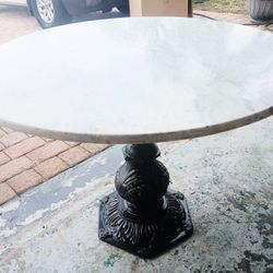 40" Italian Marble Table 