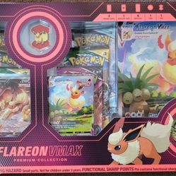 Pokemon Flareon VMAX Premium Collection