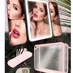 Azur Travel Makeup Mirror Cream Color