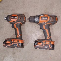 2 Ridgid drill