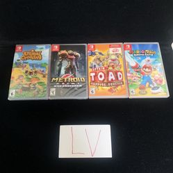 Brand New Nintendo Switch Games 