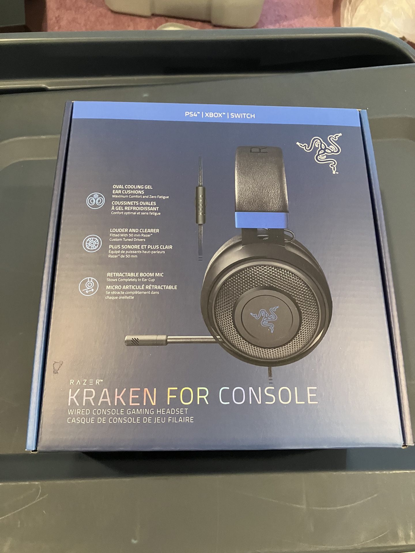 PS4 PS5 XBox Switch Gaming Wired Headset