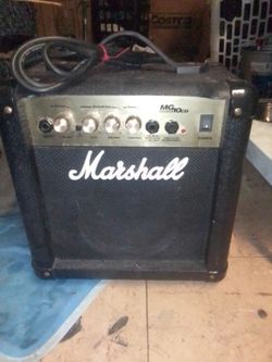 Marshall guitar amp