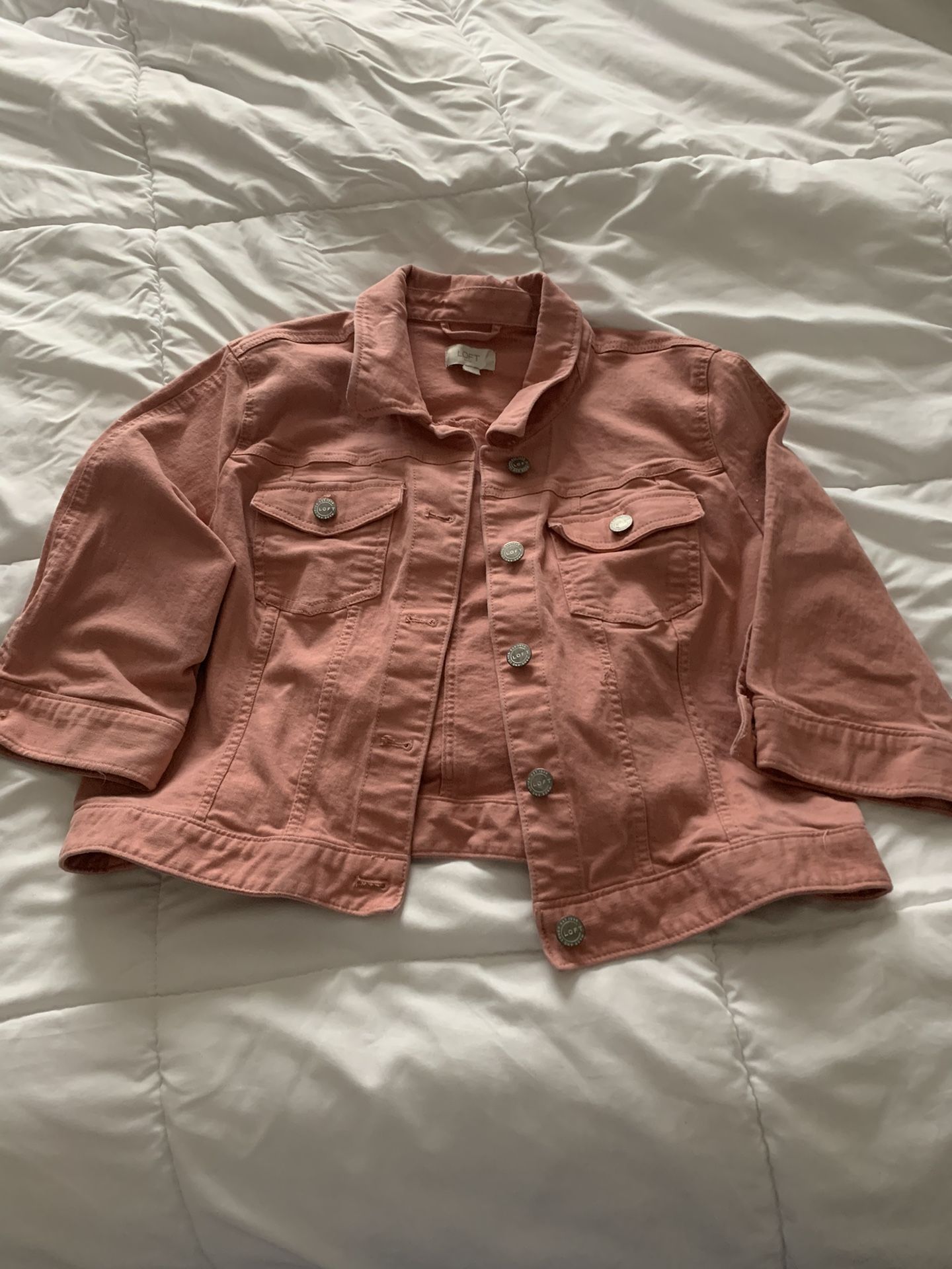 Pink Jean Jacket