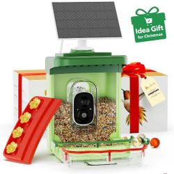 Bilantan BirdHi Ultra 2in1 Smart Bird Feeder with Camera Solar Powered 