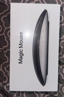 Apple Magic Mouse: inalámbrico, Bluetooth, recargable. Funciona con Mac o iPad; superficie multitáctil - negro
