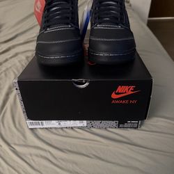 Brand New Air Jordan 5 Retro Awake NY Black Size 8