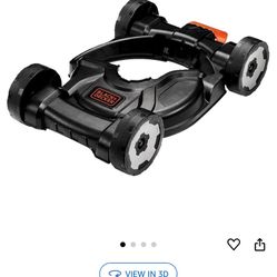 BLACK+DECKER Lawn Mower Removable Deck for String Trimmer