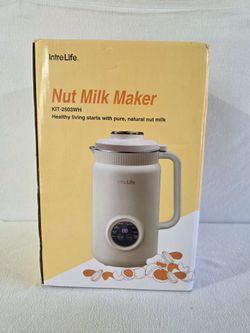 IntreLife nut milk maker, model KIT-2503WH