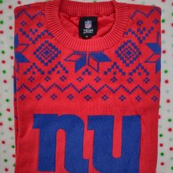 *Brand New* Men's XL New York Giants Ugly Christmas Sweater
