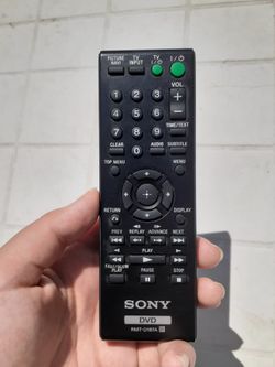 DVD Player Remote