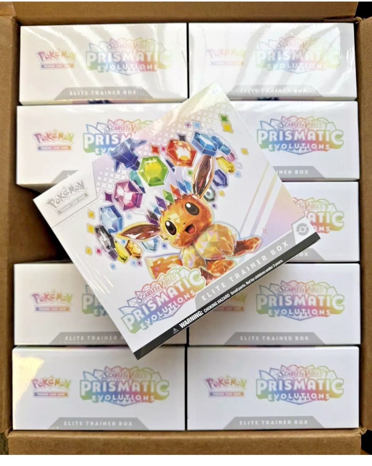 Pokemon Prismatic Evolutions Elite Trainer Box - ETB